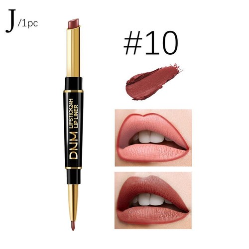 Double in 1 Lasting 2 Durable Long Waterproof Velvet Liner With Lip Lipstick - Picture 25 of 32