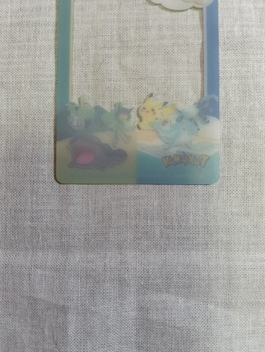 Pikachu Pokemon Pronto Promo Clear Plastic Thank You Card Nintendo B217 - Picture 9 of 12