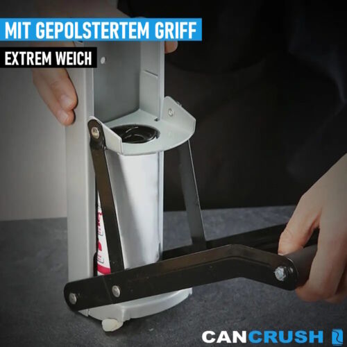 CANCRUSH Dosenpresse Dosenquetscher mit Flaschenöffner für Große Dosen Metall - Picture 5 of 6