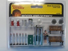 Woodlend Scenics   O Street Accessories  WOO2764