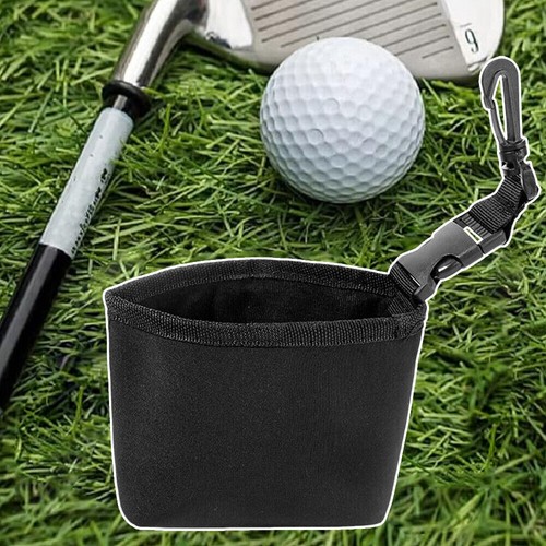 Golf Ball Cleaner Portable Golf Club Wash Bag Golf Club Washer w/Clip - Picture 16 of 24