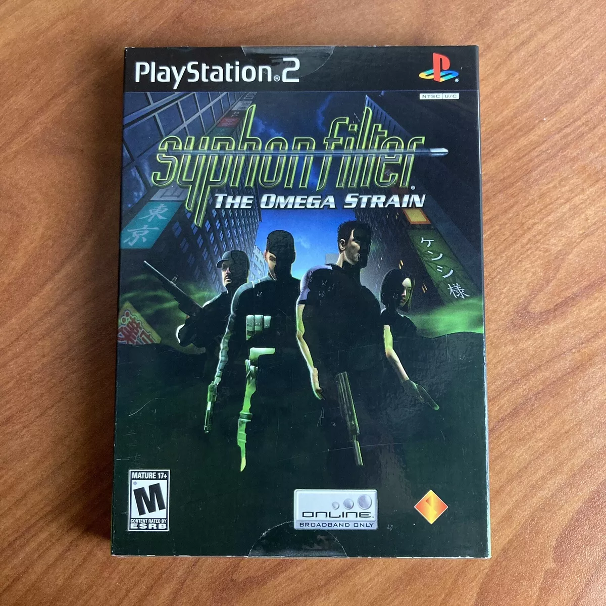 Syphon Filter Omega Strain Sony Playstation 2 Game