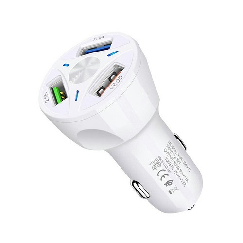 Fast Car Charger 3 Usb Port For Iphone Samsung Ipad Universal Socket Adapter UK. - 第 1/3 張圖片