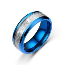 4mm 6mm 8mm Stainless Steel Rings Men Women Couple Ring Lover Ring Size 6-13