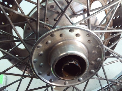 Front Wheel Rim 16x3 for Kawasaki Vulcan VN 1500 Classic 1996 - 2001 K205 - Picture 9 of 9