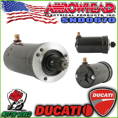 SND0670 ANLASSER ARROWHEAD DUCATI Monster 900 2000 2001 2002