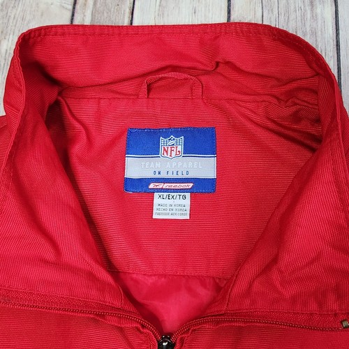 Houston Texans Reebok NFL Team Apparel On Field Nylon Jacket Mens Size XL - Picture 8 of 10