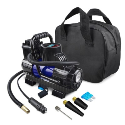 Heavy Duty Portable Air Compressor Car Tire Inflator Electric Auto 12VDC 150 PSI