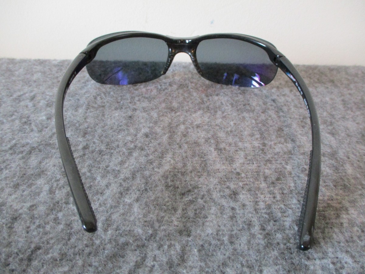 2 BLK MAUI JIM SUNGLASSES POLARIZED REFLECTIVE NAVIGATOR