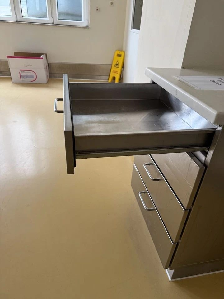 Edelstahl Schubladenschrank 600x600x900 mm - Bild 4 von 4