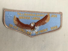 Talidandaganu' OA Lodge 293 S35 SR-6S CONCLAVE SKYMONT 2002 Flap BSA Patch