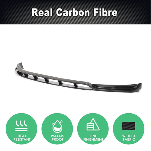 Carbon Flap Frontspoiler Stoßstangen Lippe Spoiler für Porsche Macan 95B 2014-17 - Bild 7 von 12