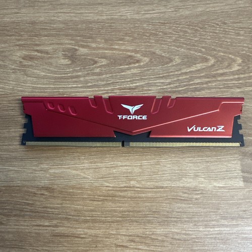 T-Force Vulcan Z DDR4 DRAM 8Gb 3200Mhz Desktop Memory Red - Zdjęcie 2 z 11