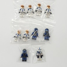 Lot of 10 Clone Army Customs CAC Minifigures Star Wars Clone Trooper Lego Parts