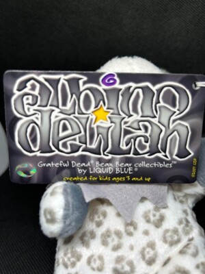Liquid Blue Delilah Foolish Heart デットベア Grateful Dead Bean Bear Lil Del 5” Plush Delilah Liquid Blue