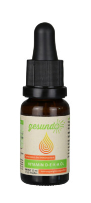 Vitamin DEKA Öl mit Tocotrienolen - gesundo