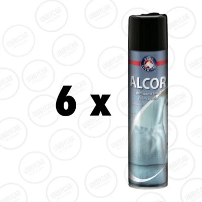 SYNT CHEMICAL 6 PZ ALCOR IGIENIZZANTE TESSUTI SUPERFICI SPRAY DEODORANTE 400ML