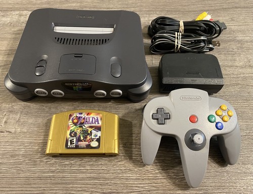Nintendo 64 Console With Expansion Pack + Legend of Zelda Majoras Mask AUTHENTIC - Picture 4 of 8