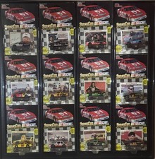 Racing Champions 1992 Nascar 1:64 Diecast Car Set of 12 with Hanging Display