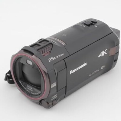 Panasonic 4K Video Camera Wx970M Wipe Take Camcorder 447G Black Hc