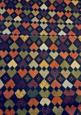 Home Sweet Home by Debbie Busby Hearts & Diamonds 3165-99 for Henry Glass BTFQ