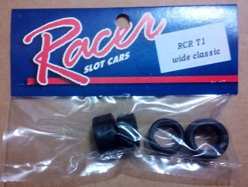 Racer clásicos gomas dibujo 19x10 y 21x12mm Scalextric SCX Ninco Slot.it NSR SRC