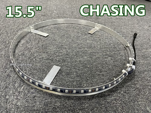Parts: 1PC 15.5"/17.5"Dream CHASING LED Wheel Rings Light (Rings with strip) - Picture 5 of 12