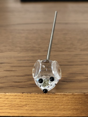 Swarovski Small Mouse With Metal Tail - Picture 3 of 4