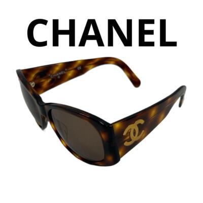 小物 CHANEL vintage sunglasses coco gold CHANEL Y2K CH 4099 125/13 55mm Gold Half-Rim Cocomark