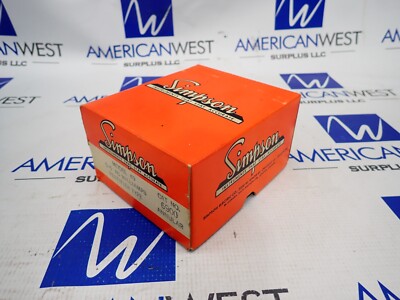 Simpson 6900 Model 49 Milliamperes Rectifier Type 0-5 AC Milliamps Panel Mount