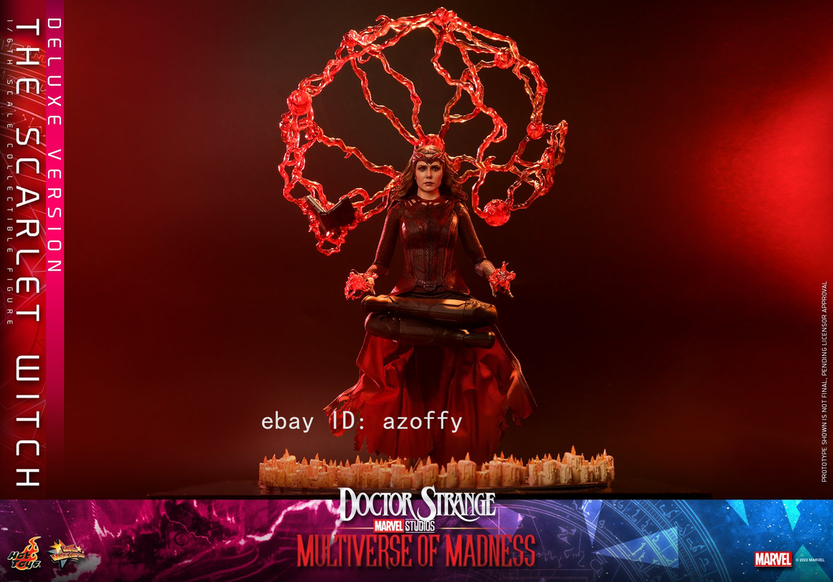 Hot Toys MMS653 1/6 Doctor Strange 2 The Scarlet Witch Deluxe Ver