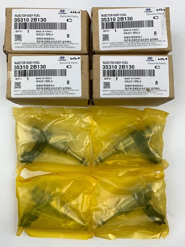 4P?Fuel Injector 353102B130 For 12-17 Hyundai ACCENT VELOSTER Kia RIO SOUL 1.6L