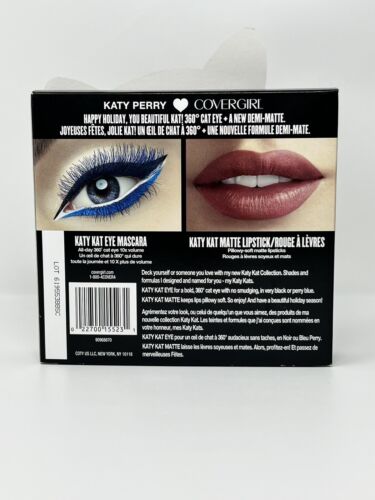 Katy Perry Katy Kat Collection Covergirl Makeup Set Mascara & Lipstick LIMITED - Picture 2 of 2