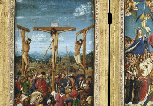 The Crucifixion The Last Judgment by J. V. Eyck Giclée Canvas Print - Multi-Size - Picture 8 of 8