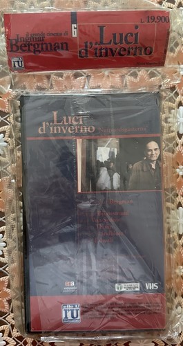 LUCI D'INVERNO - INGMAR BERGMAN N.6 - Videocassetta VHS - Foto 2 di 3