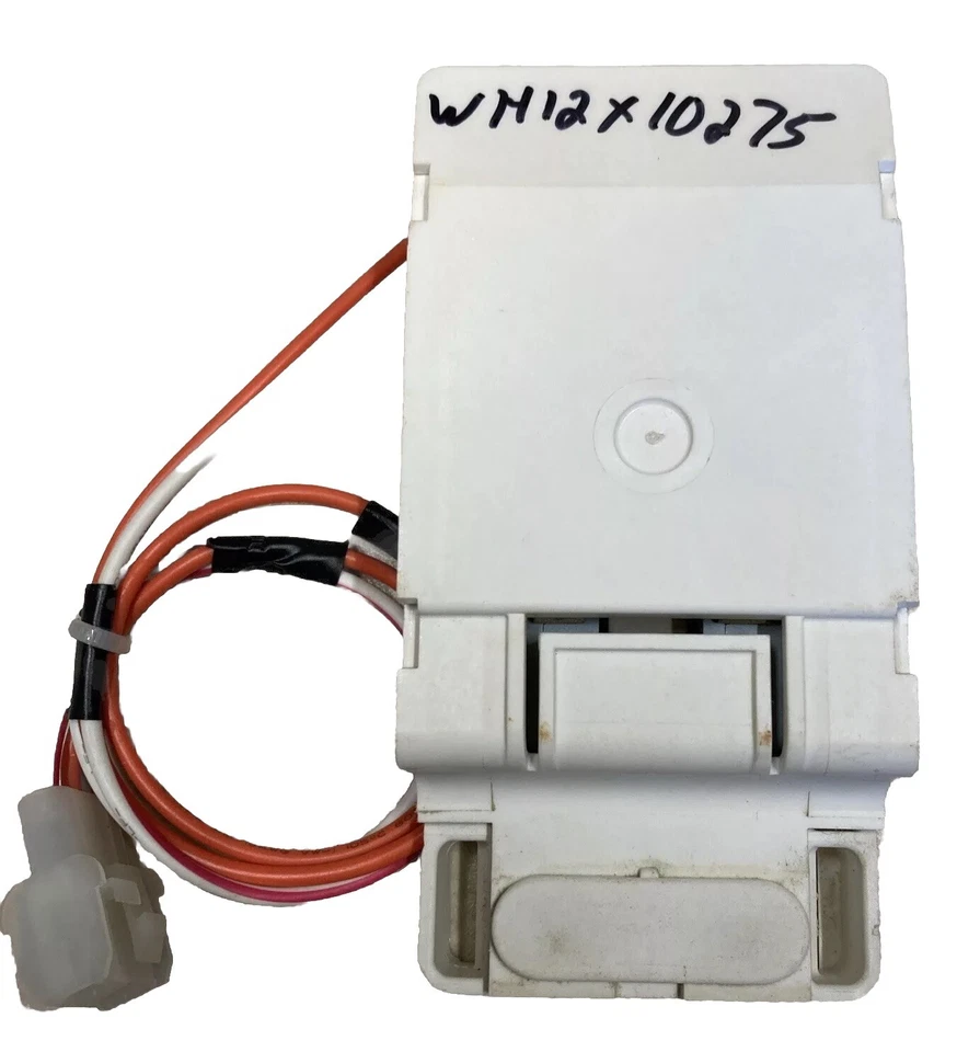 Interruptor de tapa de carga superior de lavadora WH12X10275 GE y Hotpoint, reemplazo genuino  Foto 3 de 4