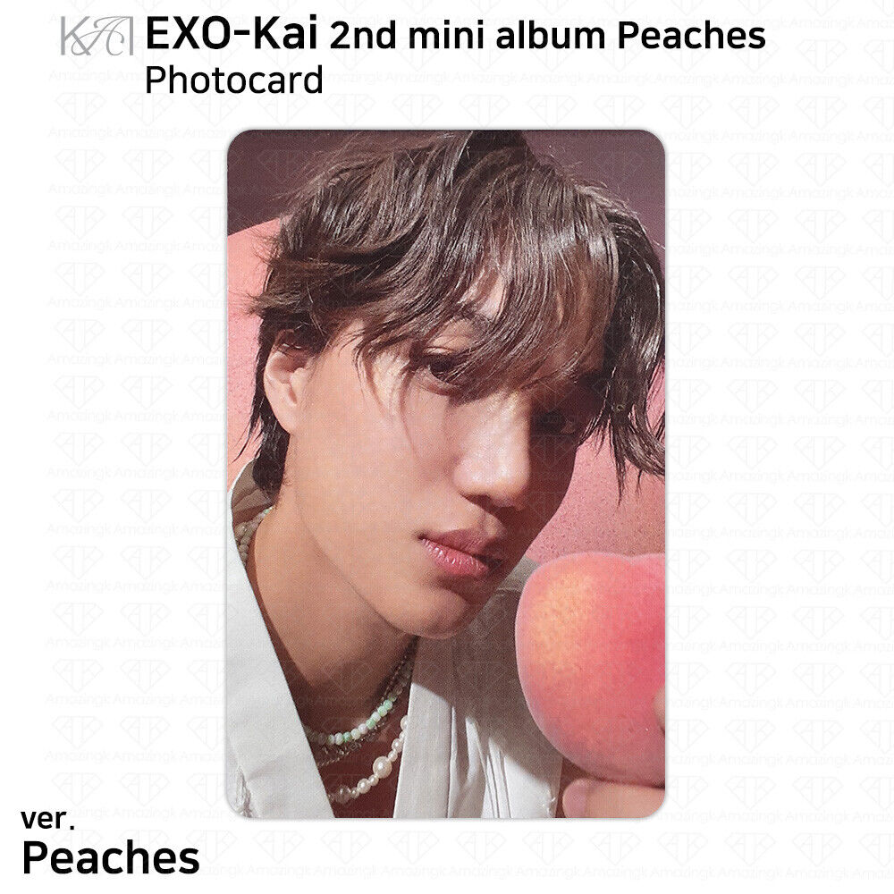 KAI Kai from EXO The 2nd Mini Album Peaches Official photocard Photo Card  Kpop