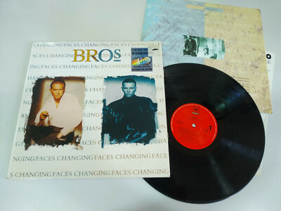 Bros Changing Faces CBS 1991 Spain Edition - LP Vinyl 12 '' VG/VG