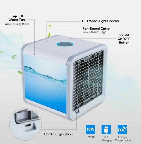 ⭐ARCTIC AIR⭐Evaporative Air Cooler⭐USB Android Cable⭐Water Tank Filled⭐Ene.Effie - Picture 6 of 16