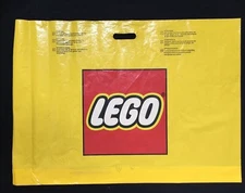 LEGO Retail Empty Shopping Bags EX LARGE Yellow (33” X 23” X 5” ) B-140-T