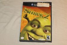 Shrek 2 (Nintendo GameCube, 2004) w/ CASE AND MANUAL