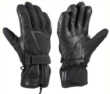 $125 Leki Womens Spirit Goatskin Leather Trigger S Goretex Ski Gloves Ladies 