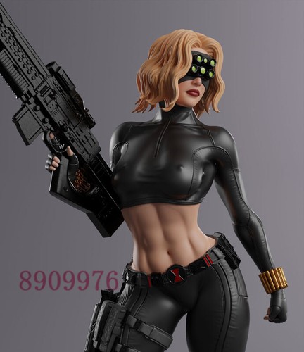 Yelena Belova Black Widow 3D Printing Unpainted Figure Model GK Blank Kit Stock - Picture 16 of 17