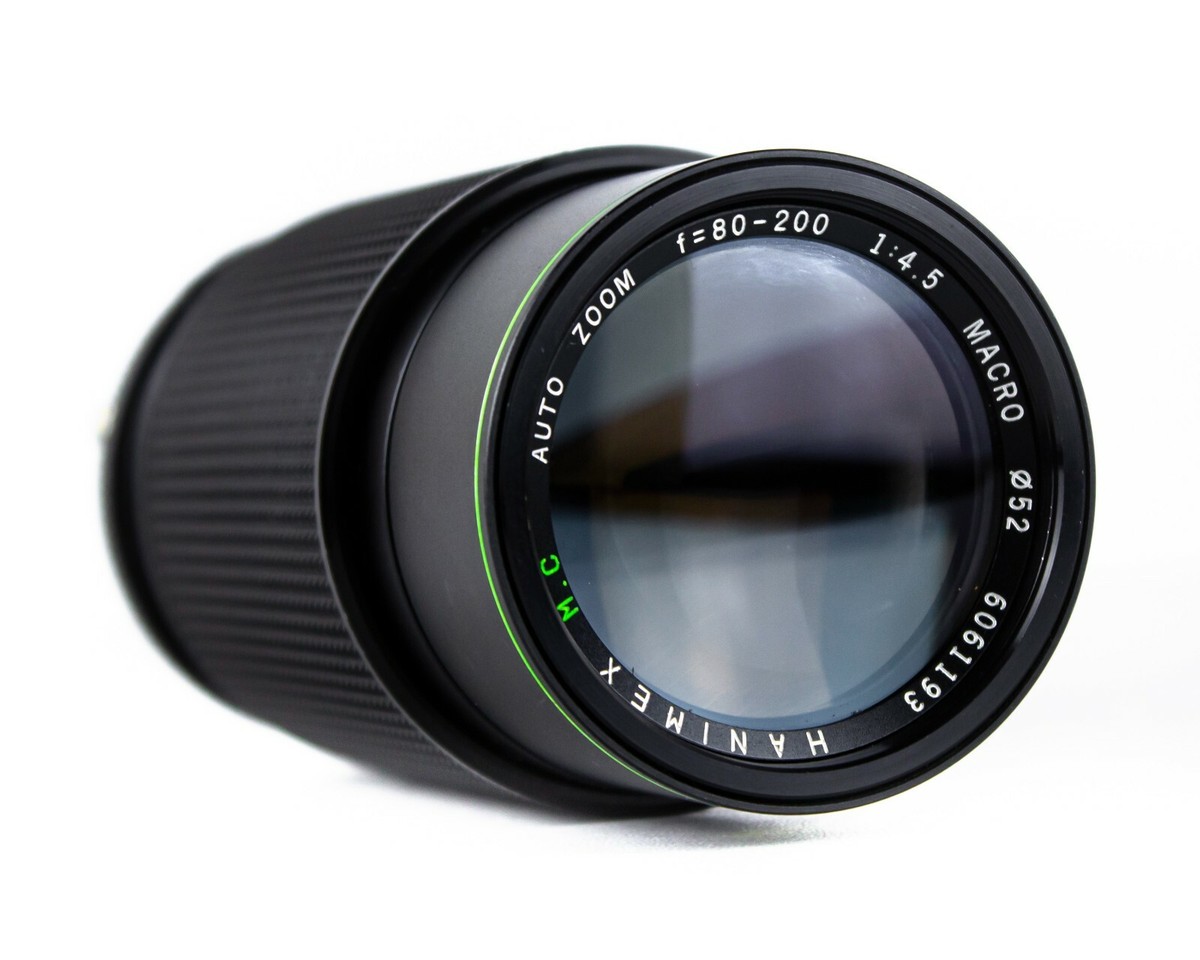 Lens HANIMEX MC AUTU ZOOM f = 80 - 200 1 4.5 MACRO | eBay