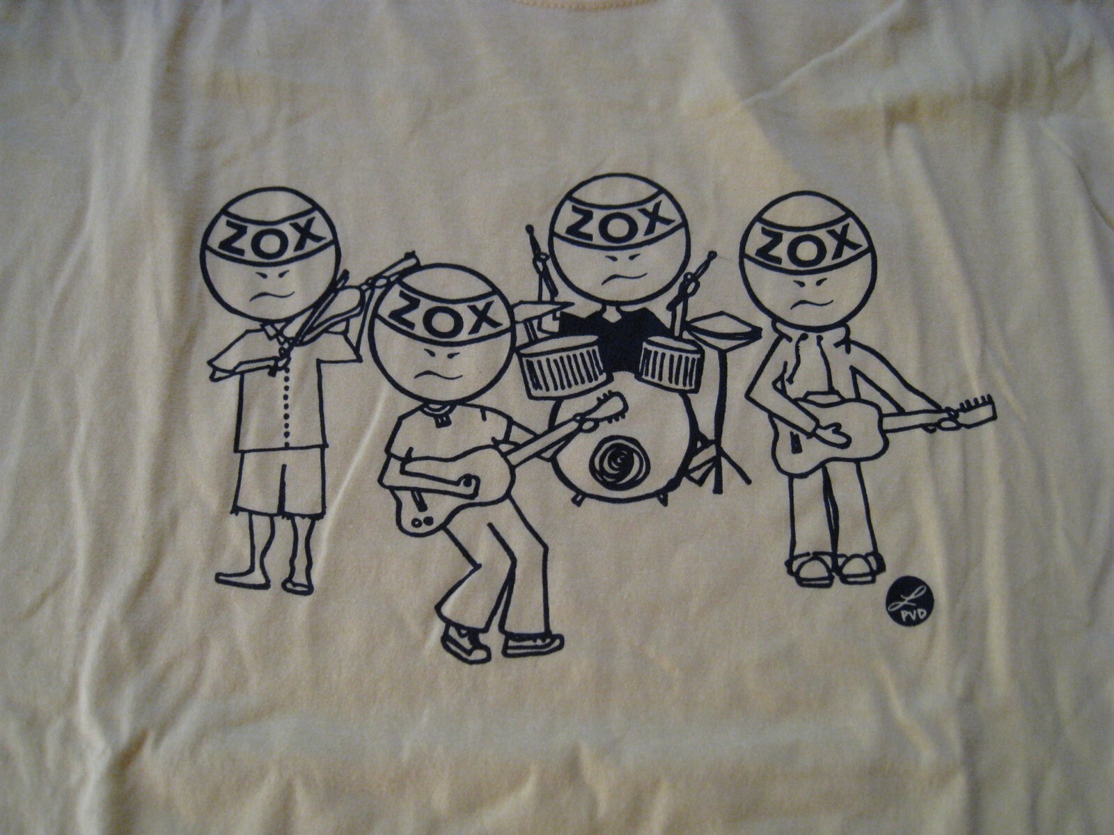 ALTRA Zox Maglietta Bastone Figura Fascia T Shirt T Camicia Non Un Poster CD Record