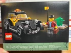 NEW SEALED LEGO 40532 Vintage Taxi RETIRED EXCLUSIVE 163 PCS