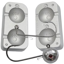 Stampo testa di maschera a sfera doppia pesante 400-500 g VMC 6169 16/0 gancio