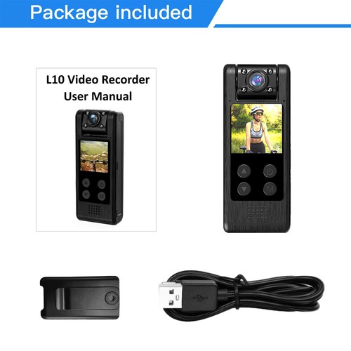4K HD Mini Camera WiFi Portable Sports Digital Video Recorder Police Body Camera - Picture 19 of 24