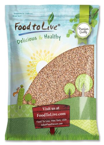 Pearled Farro Grain - Kosher, Vegan, Whole Grain in Bulk - Food To Live® - Picture 2 of 56