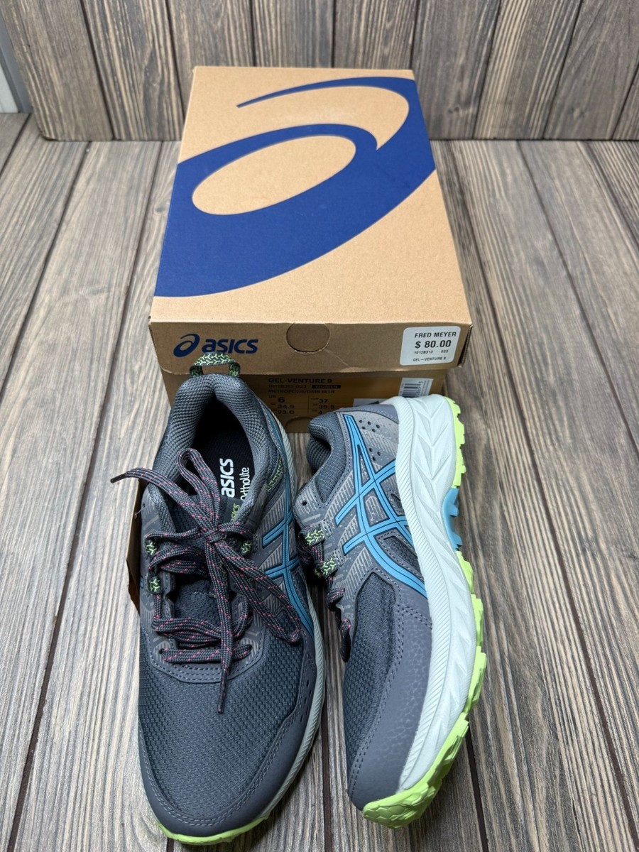 Asics Gel-Venture Womens Running Shoes Size Gray/Blue